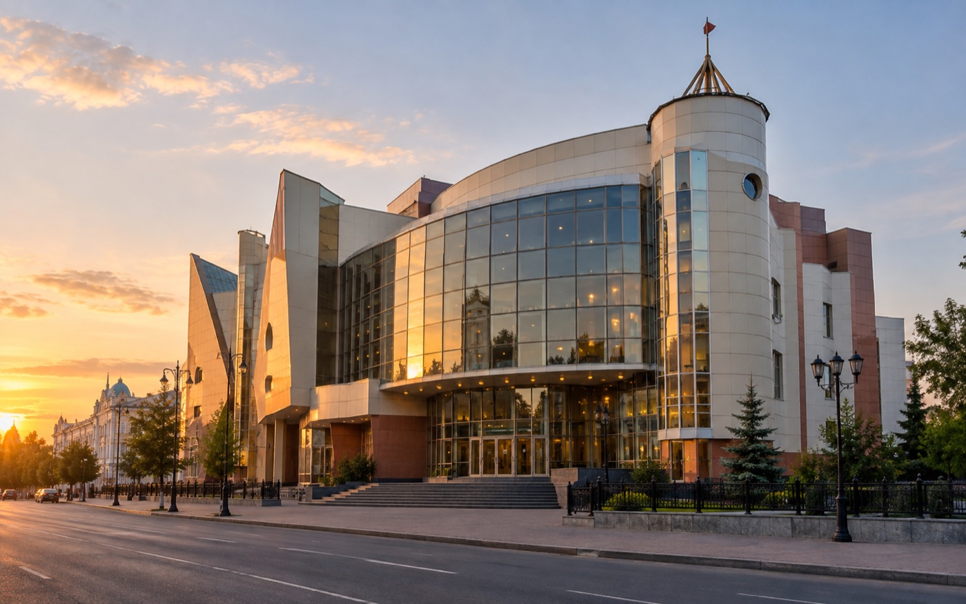 Иллюстрация театра кукол «Арлекин» в Омске